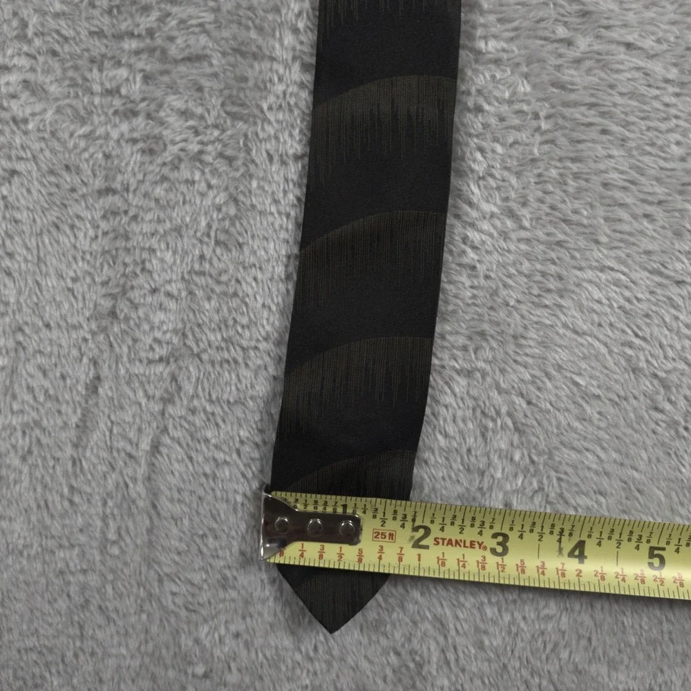 Vintage Skinny Tie Lot Of 3 Mens 50s 60s Rat Pack Mod Rockabilly Mid Century